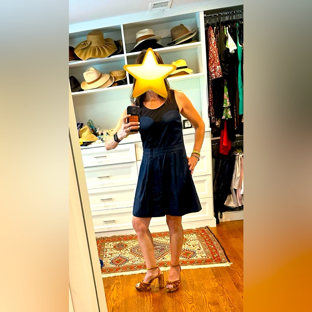 Marc Jacobs minidress navy size 6.